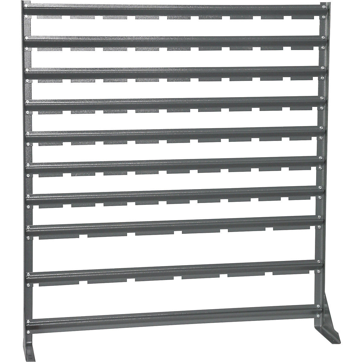 Small parts shelf unit, width 1020 mm, without open fronted storage bins, HxD 1110 x 235 mm-3