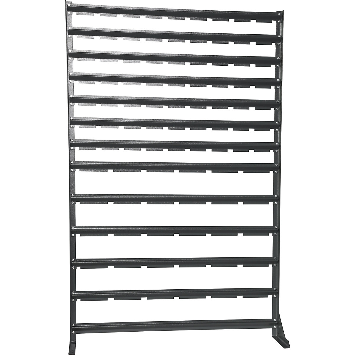 Small parts shelf unit, width 1020 mm, without open fronted storage bins, HxD 1580 x 235 mm-6