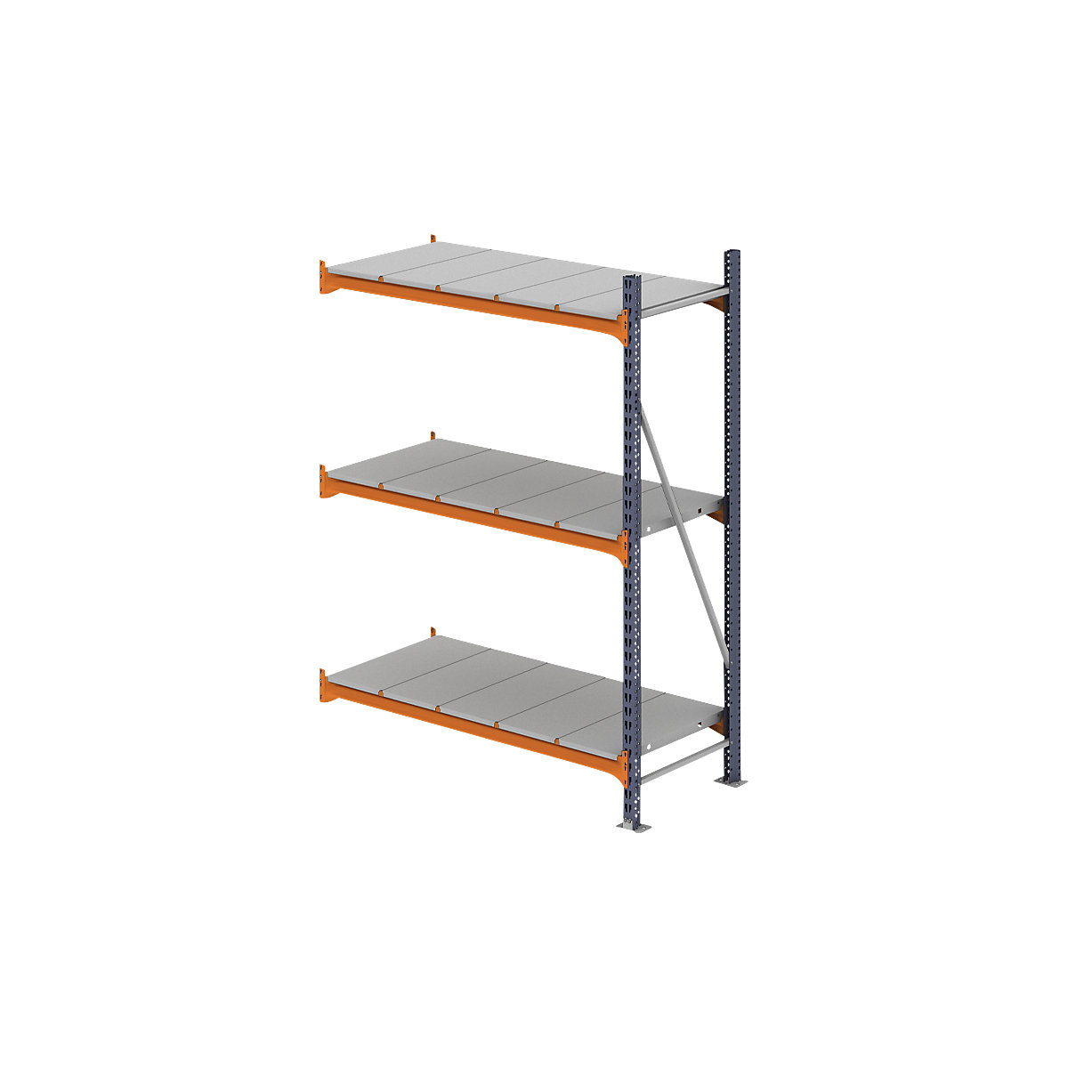 Wide span shelving unit