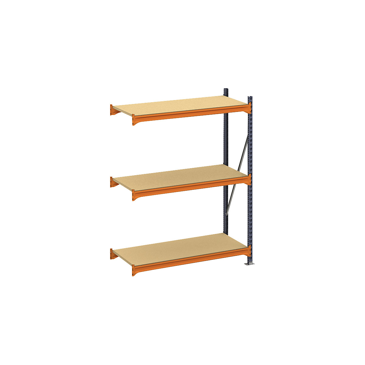 Wide span shelving unit