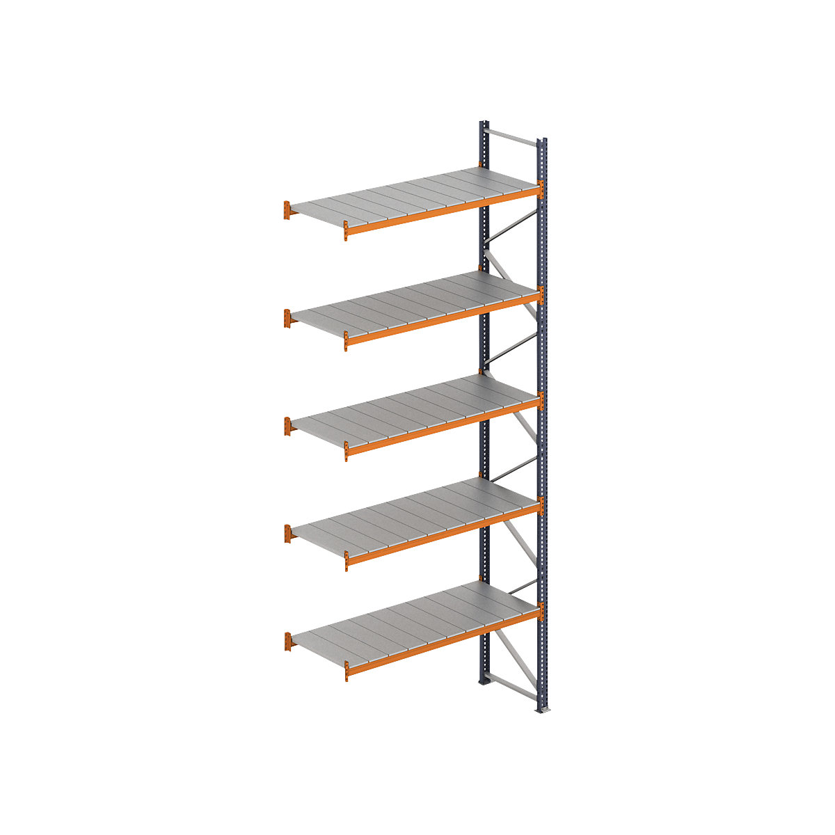 Wide span shelving unit