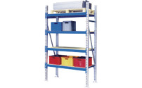 Wide span shelving unit