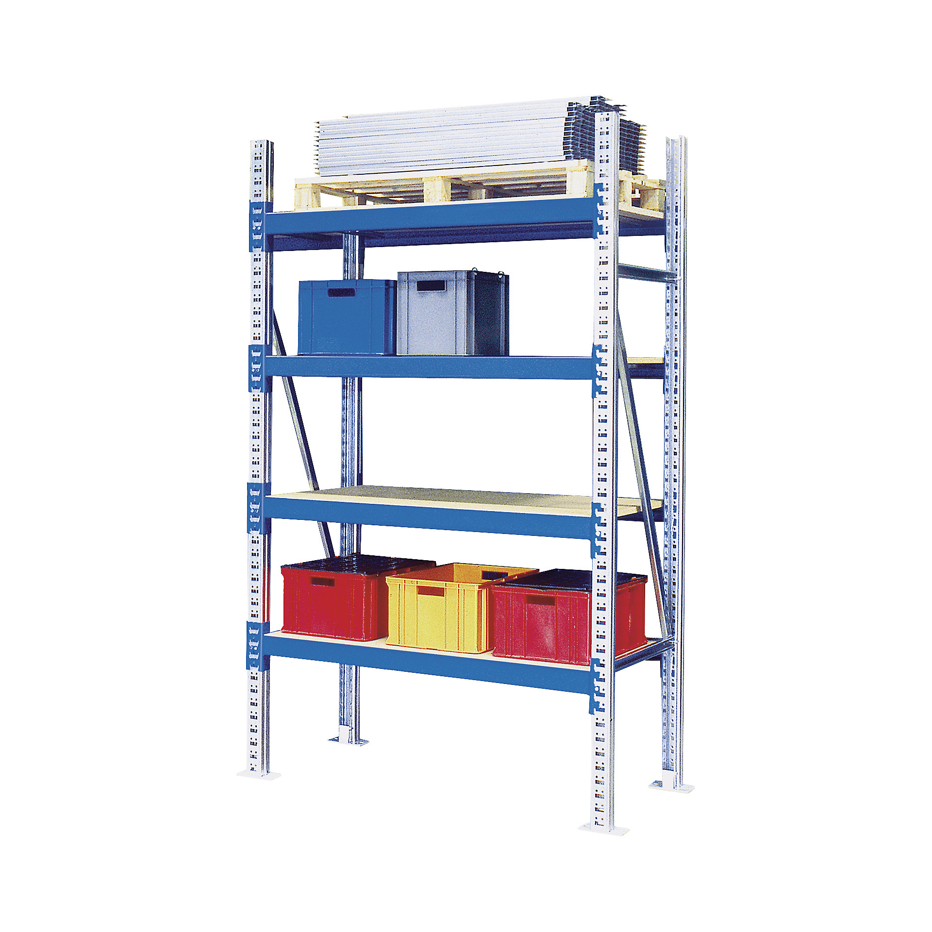 Wide Span Shelving Units Workplace Solutions KAISER+KRAFT