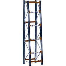 4 drum shafts, Ø 34 mm, max. shelf load 320 kg