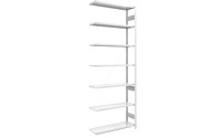 ESD boltless shelving unit