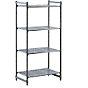 standard shelf unit, width 915 mm, slotted base