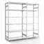 ESD boltless shelving unit