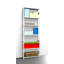 Hygienic boltless shelving unit
