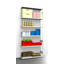 Hygienic boltless shelving unit
