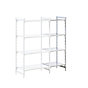 extension shelf unit, width 635 mm, smooth base