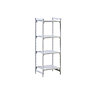 standard shelf unit, width 670 mm, slotted base