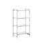 Premium plastic boltless shelving unit system