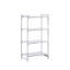 Premium plastic boltless shelving unit system