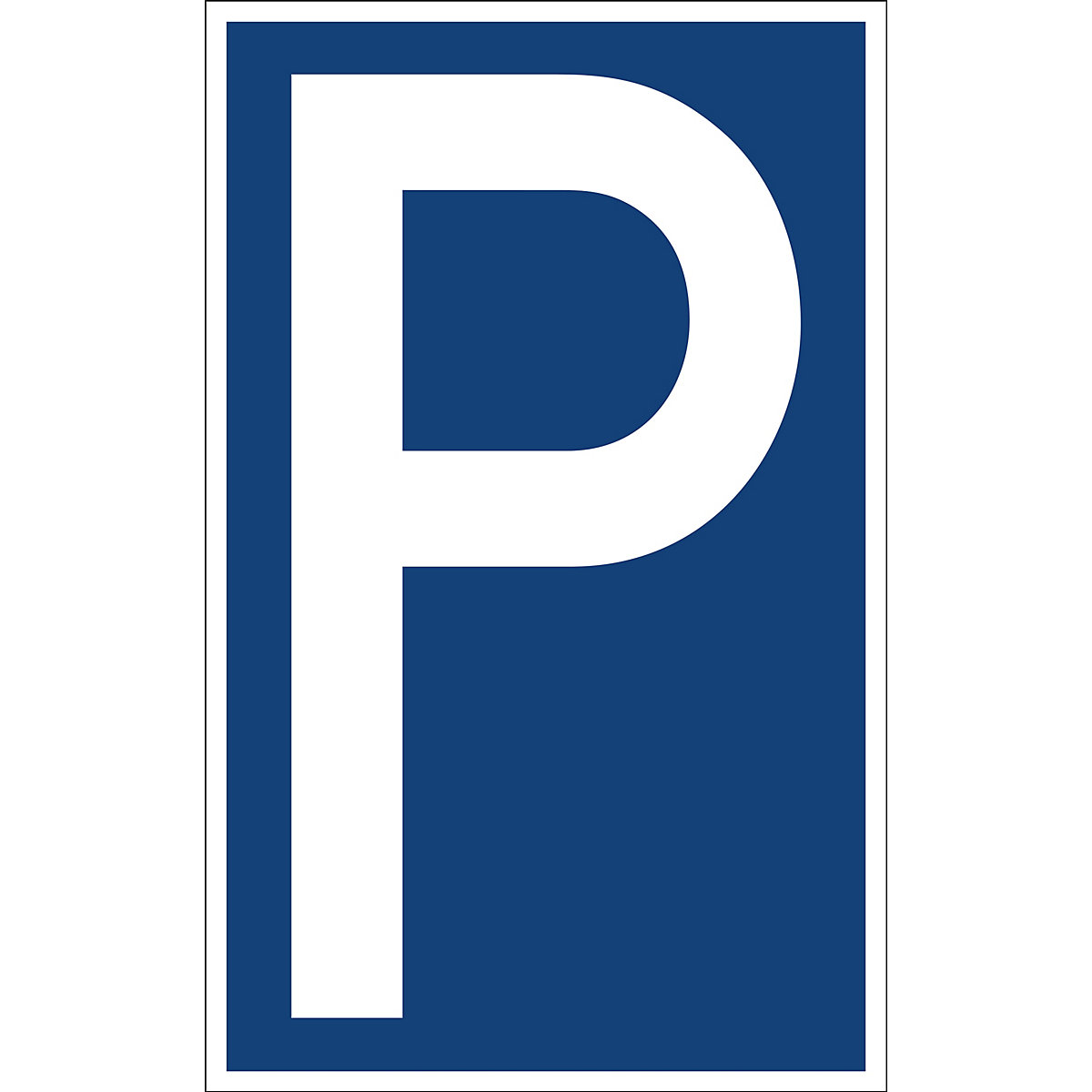 Parkplatzkennzeichen