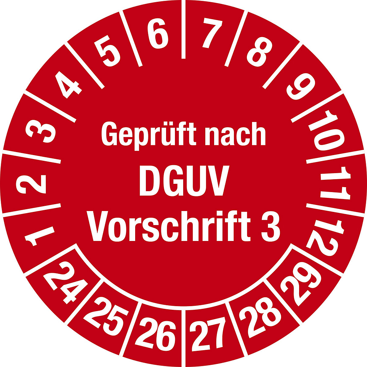 Geprüft nach DGUV