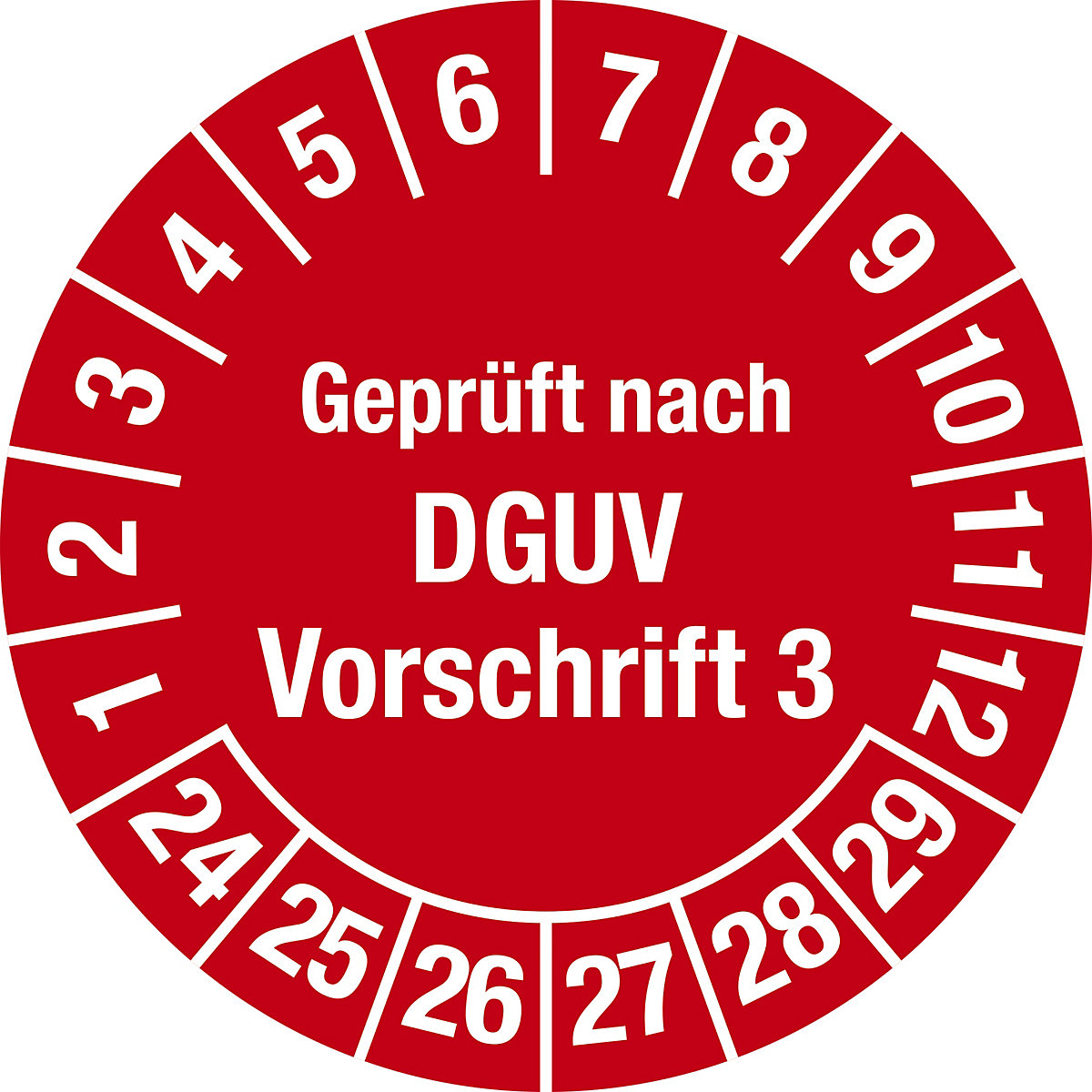 Geprüft nach DGUV