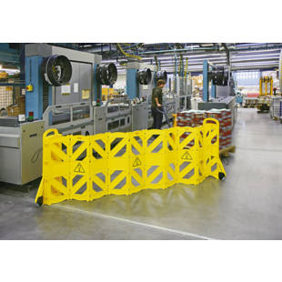 Barrière de délimitation mobile en polyéthylène