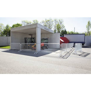 Barrière de sécurité galvanisée à chaud