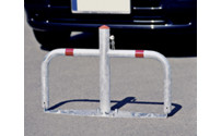 Barrière de parking en acier, rabattable
