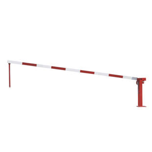 Barrière avec vérin pneumatique