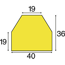 section trapézoïdale