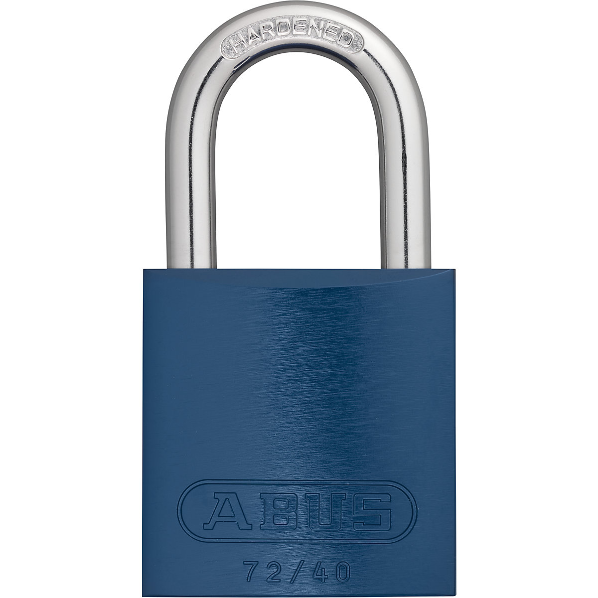 Cadenas, aluminium – ABUS, 72/40, lot de 6, bleu