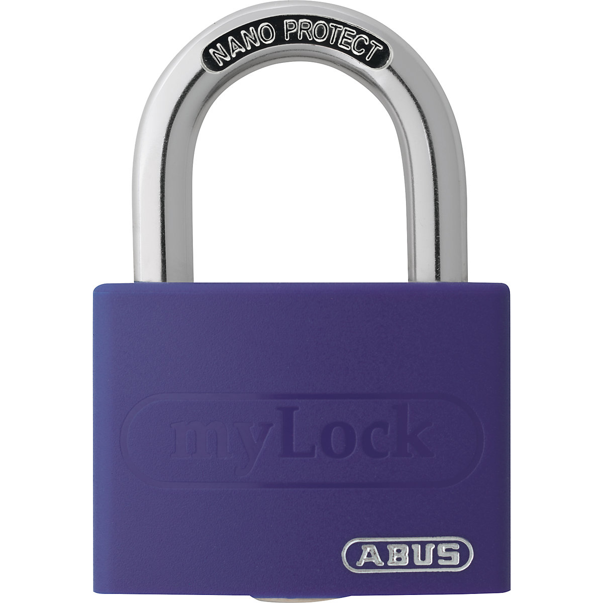 Cadenas, inscriptible – ABUS, T65AL/40, lot de 12, lilas-3