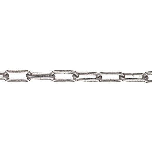 Chaîne En Acier Galvanisé 5 Mm - 20 Mètres, Pour Suspension, Bricolage, Lampes, Norme DIN5685A