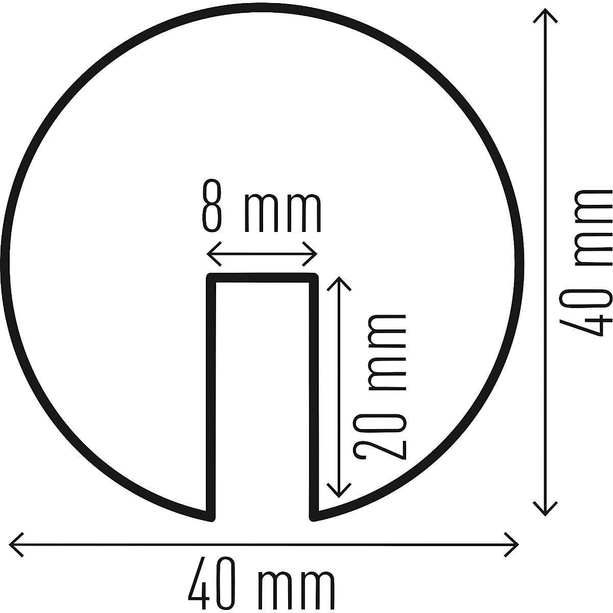 Profilé de protection de bord – DURABLE (Illustration du produit 3)-2