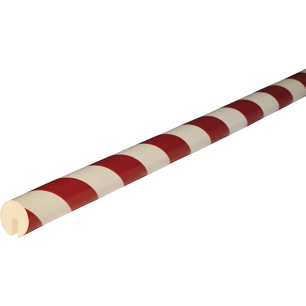 Protection des arêtes Knuffi® – SHG, type B, 1 rouleau de 50 m, rouge/blanc