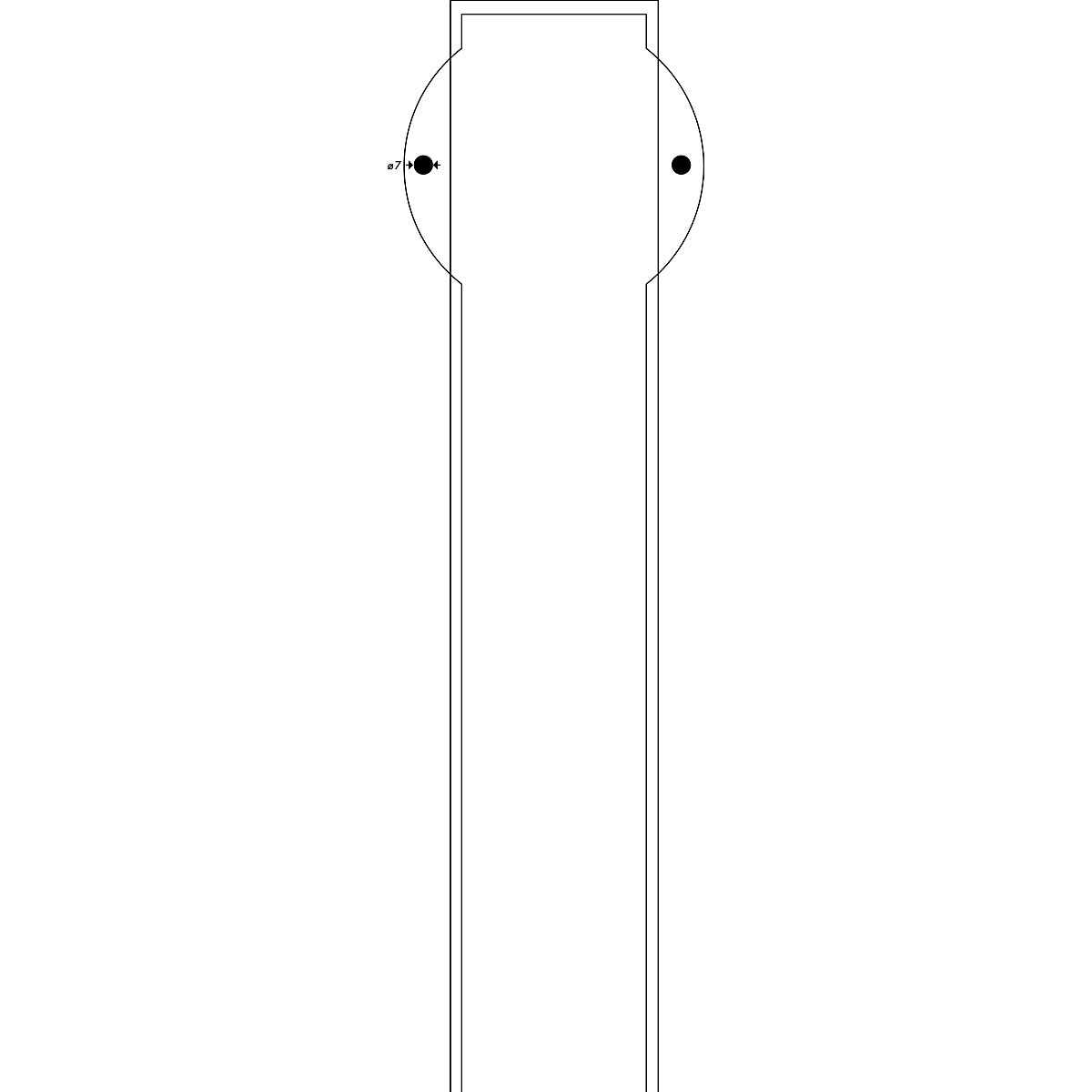 Protection des surfaces Knuffi® avec rail de montage – SHG (Illustration du produit 17)