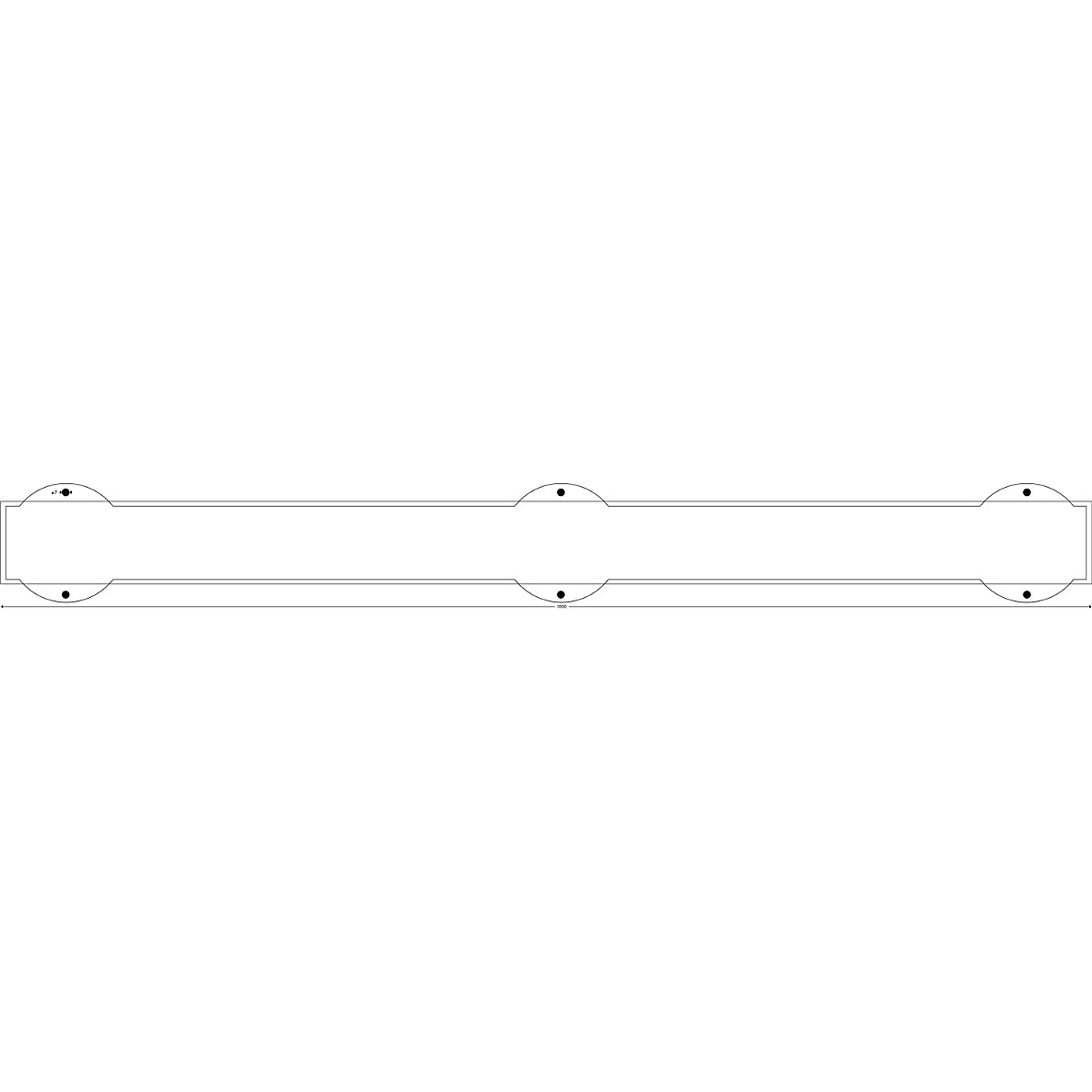 Protection des surfaces Knuffi® avec rail de montage – SHG (Illustration du produit 18)