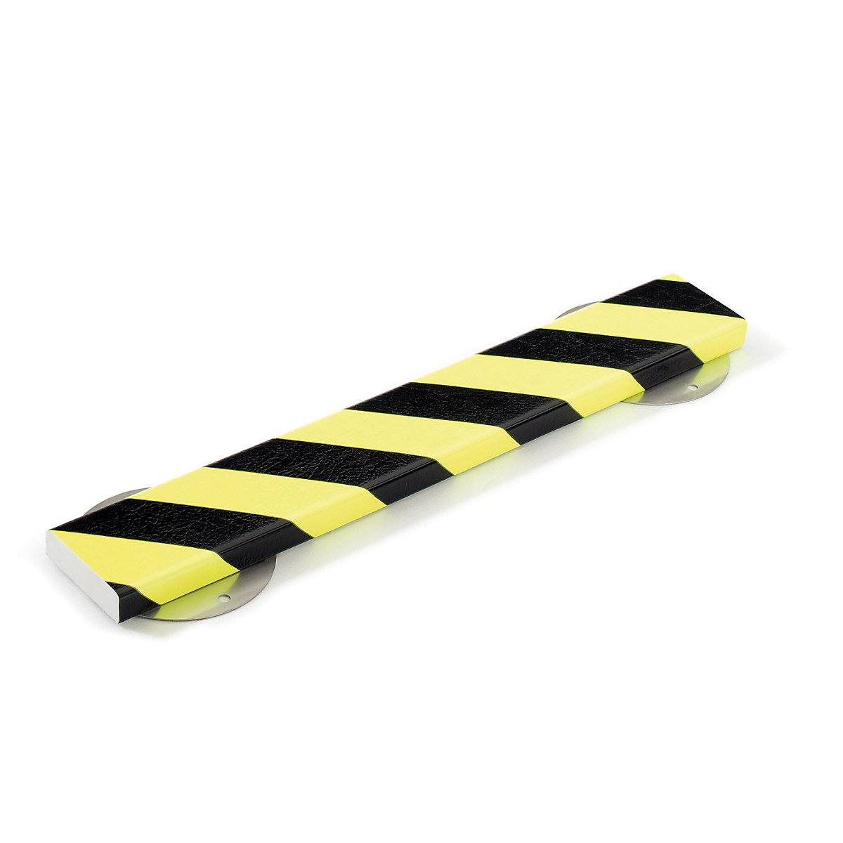Protection des surfaces Knuffi® avec rail de montage – SHG, type S, pièce de 1 m, noir/fluorescent