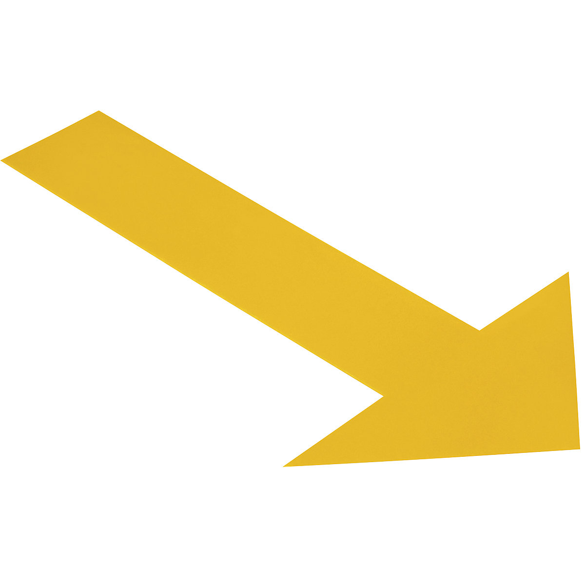 Marquage au sol, motif: flèche, L x l 250 x 150 mm, jaune