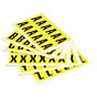 caractères adhésifs A – Z, 26 cartes