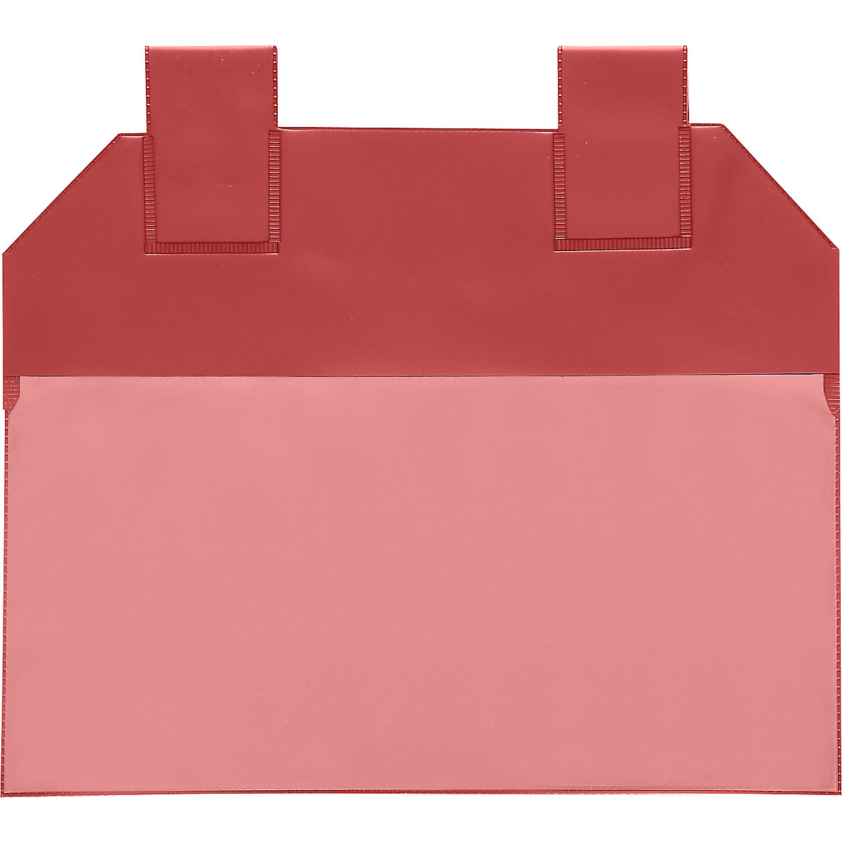Pochettes pour caisses-palettes grillagées, lot de 50, pour format papier A6, rouge