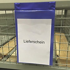 format A4 vertical, avec rabat