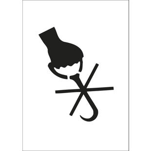 Signalisation pour entrepôts et emballages, lot de 10