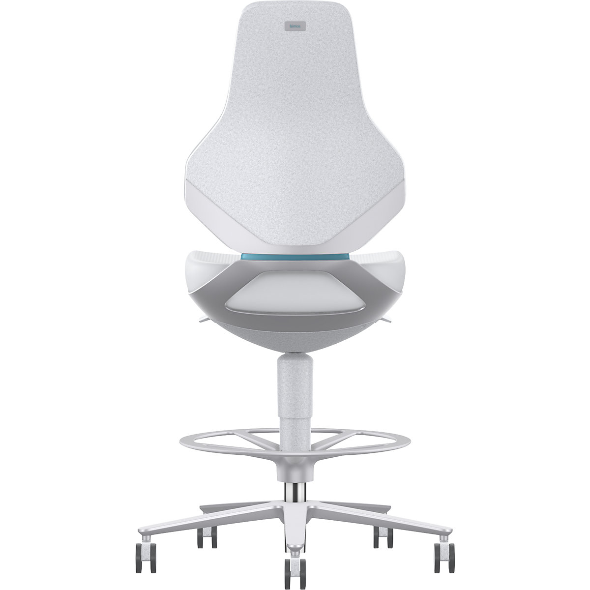 Silla giratoria de trabajo TEXON para salas blancas – bimos (Imagen del producto 6)-5