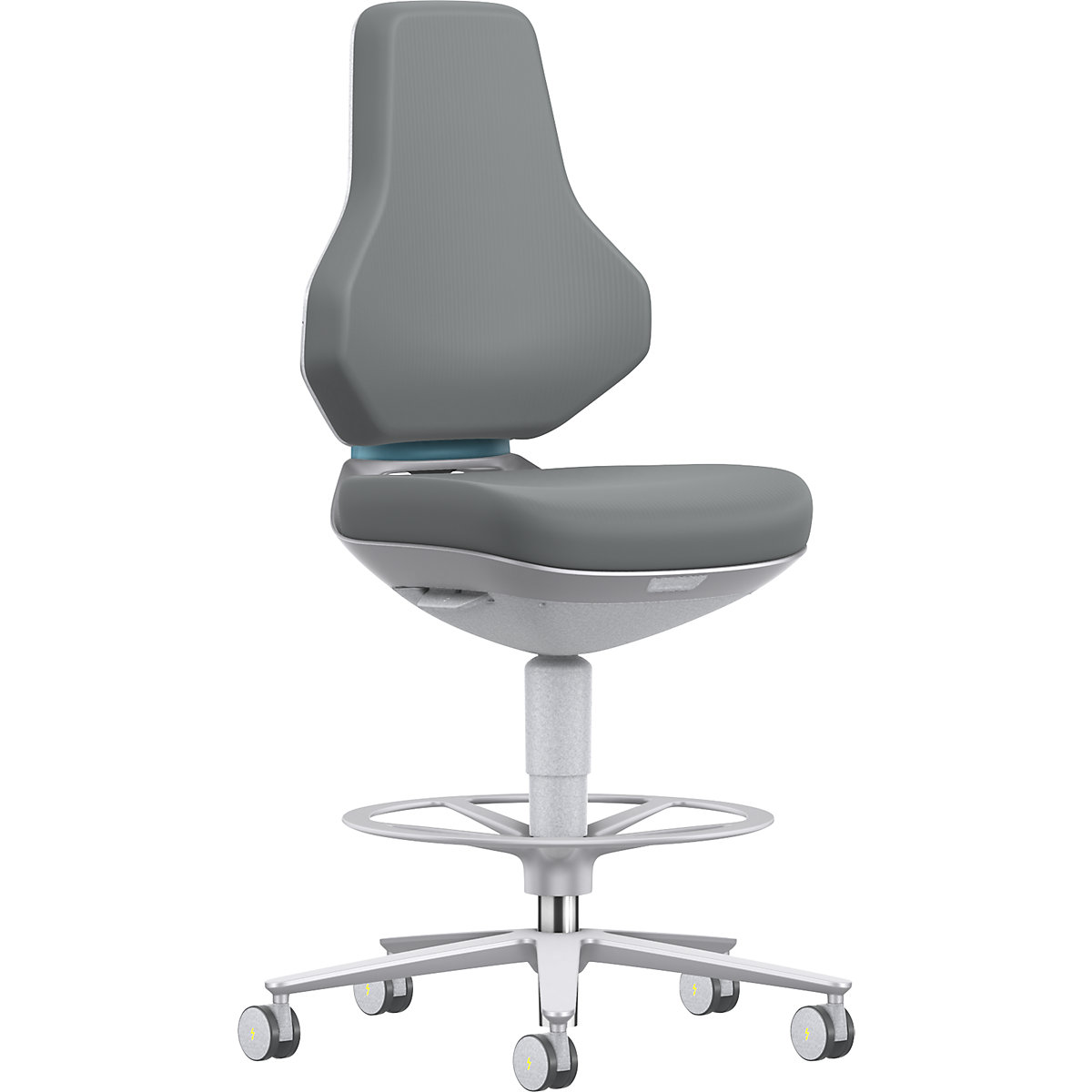 Silla giratoria de trabajo TEXON para salas blancas &ndash; bimos