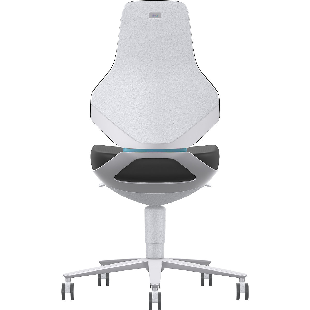 Silla giratoria de trabajo TEXON para salas blancas – bimos (Imagen del producto 8)-7