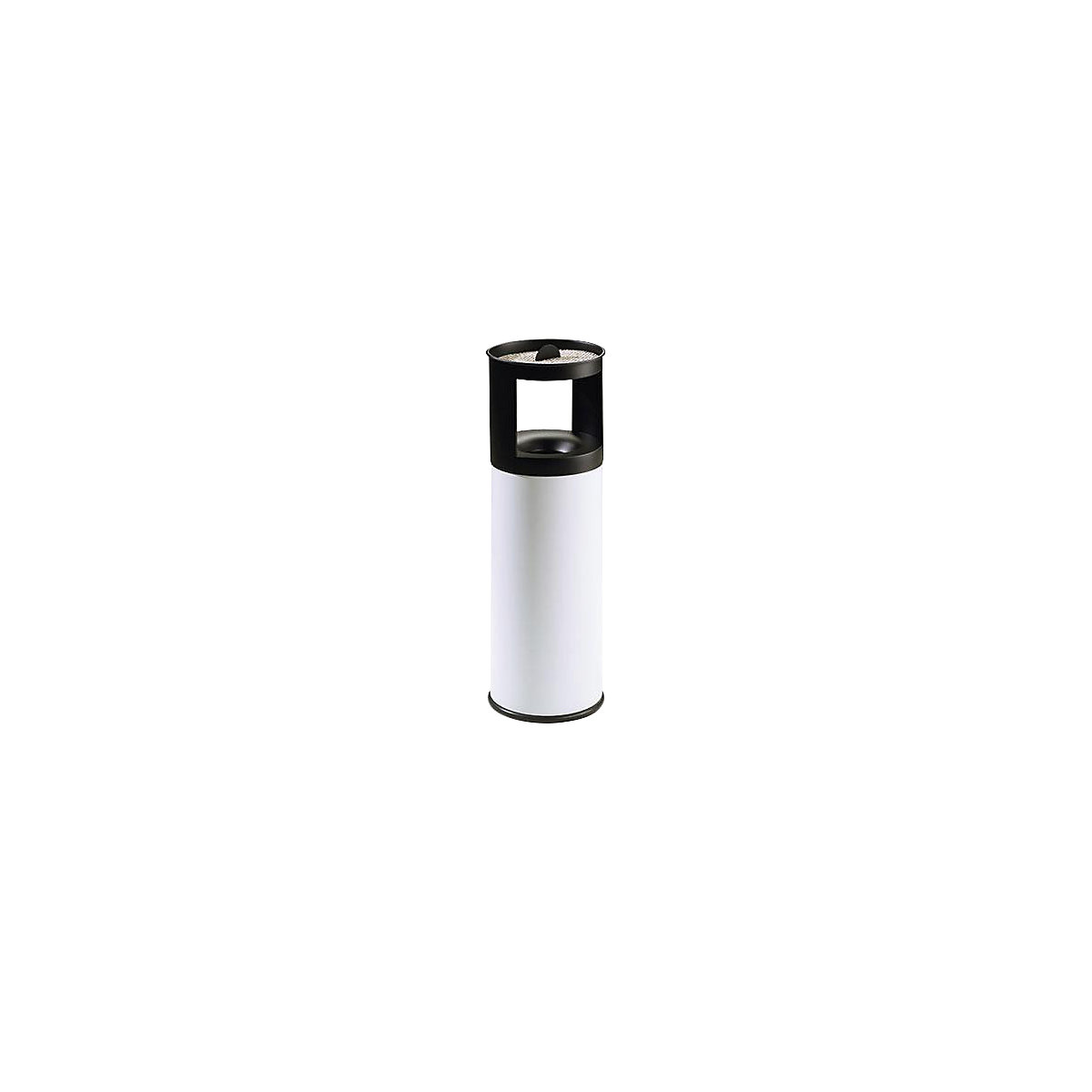 Cinzeiro combinado, autoextintor, volume 25 l, AxØ 800 x 250 mm, branco-6