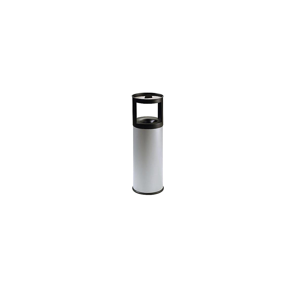 Cinzeiro combinado, autoextintor, volume 25 l, AxØ 800 x 250 mm, cinzento-5