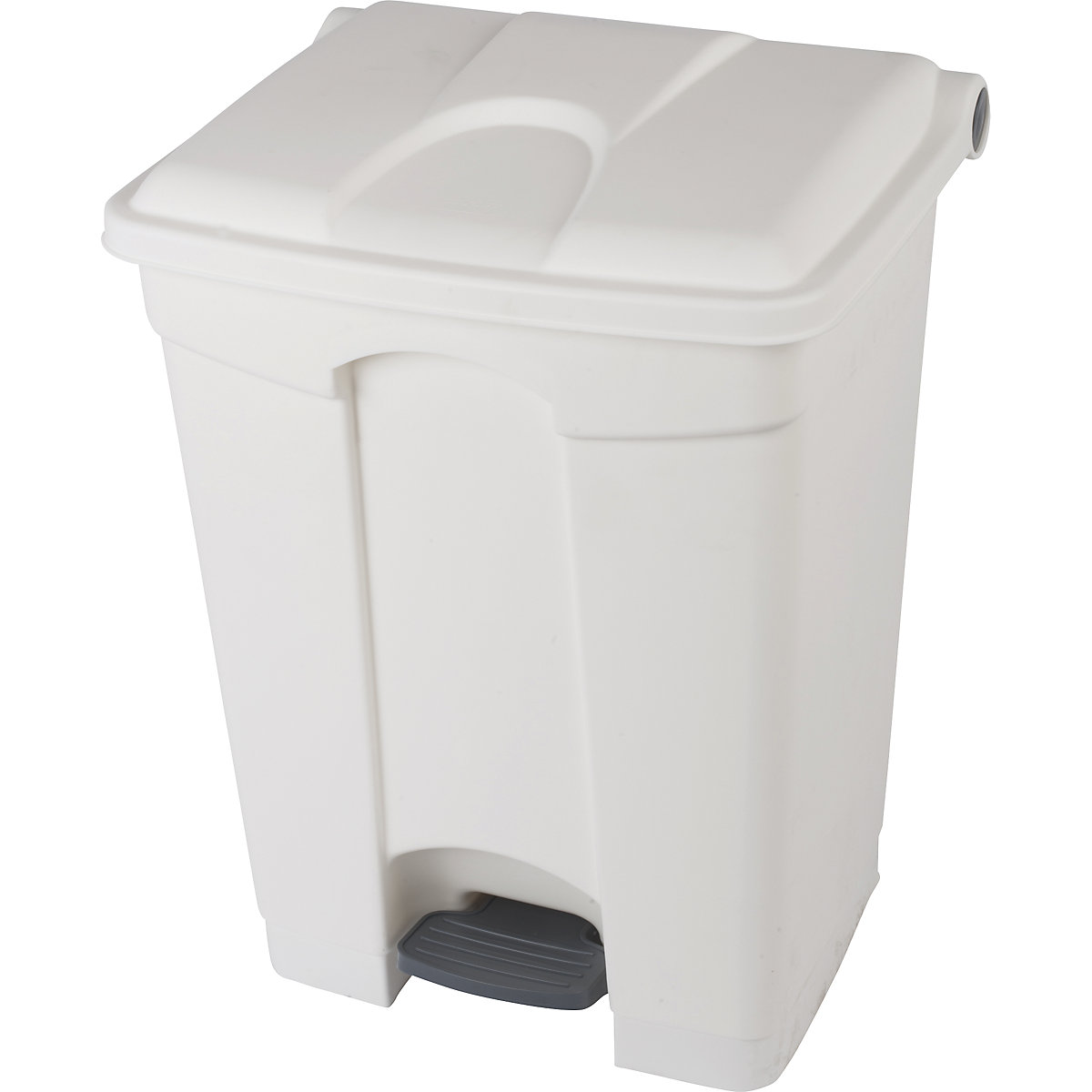 Coletor de lixo com pedal, volume 70 l, LxAxP 505 x 675 x 415 mm, branco-14