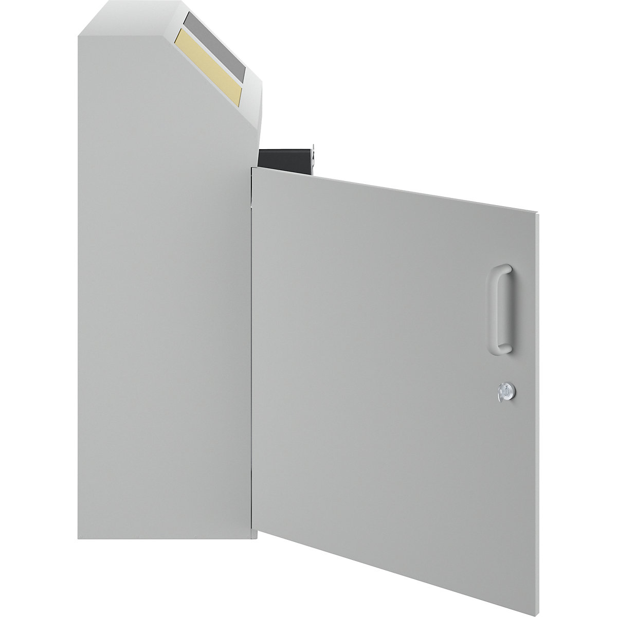Armário coletor para materiais recicláveis – eurokraft pro (Imagem do produto 10)-9