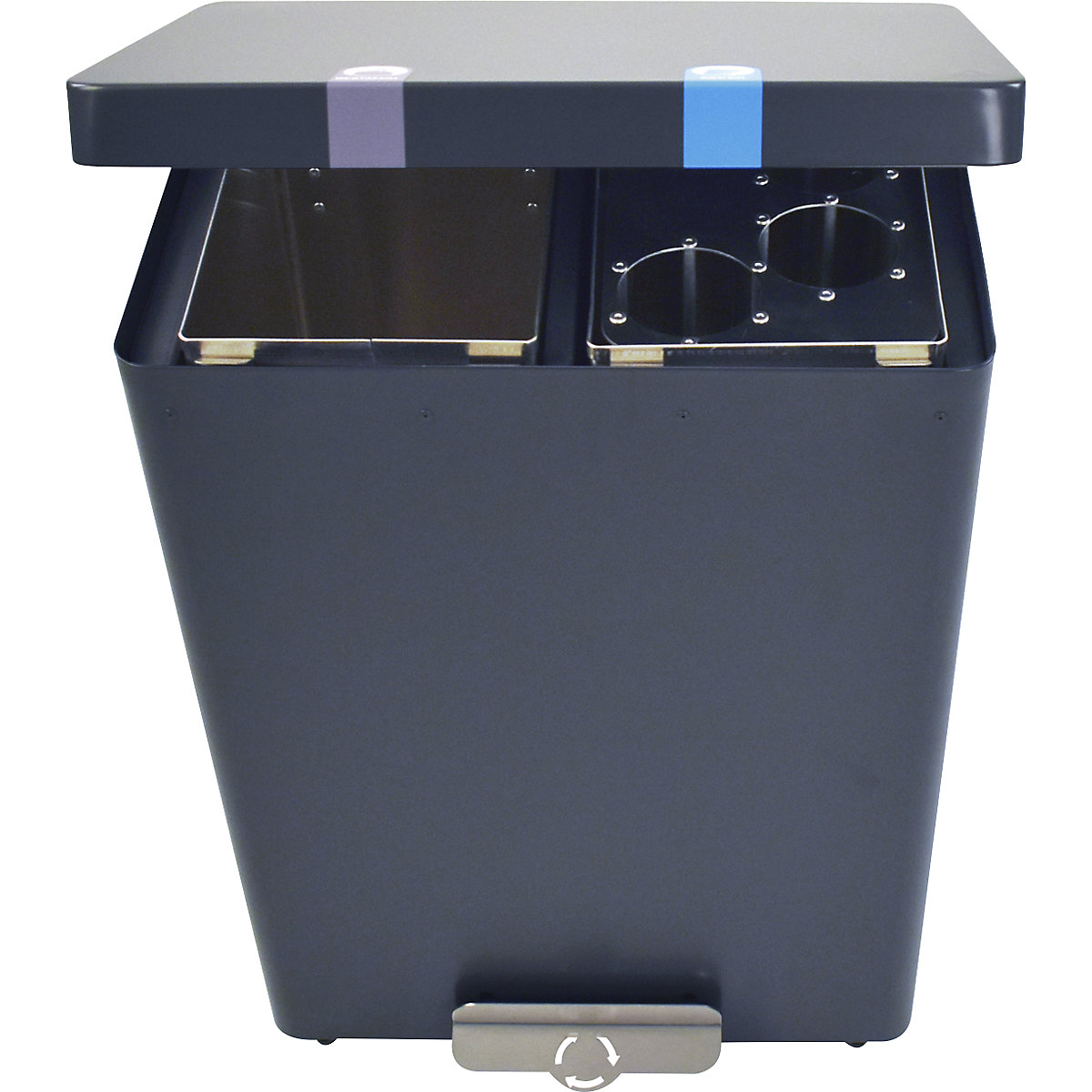 Coletor de materiais recicláveis RecycloKick (Imagem do produto 8)-7