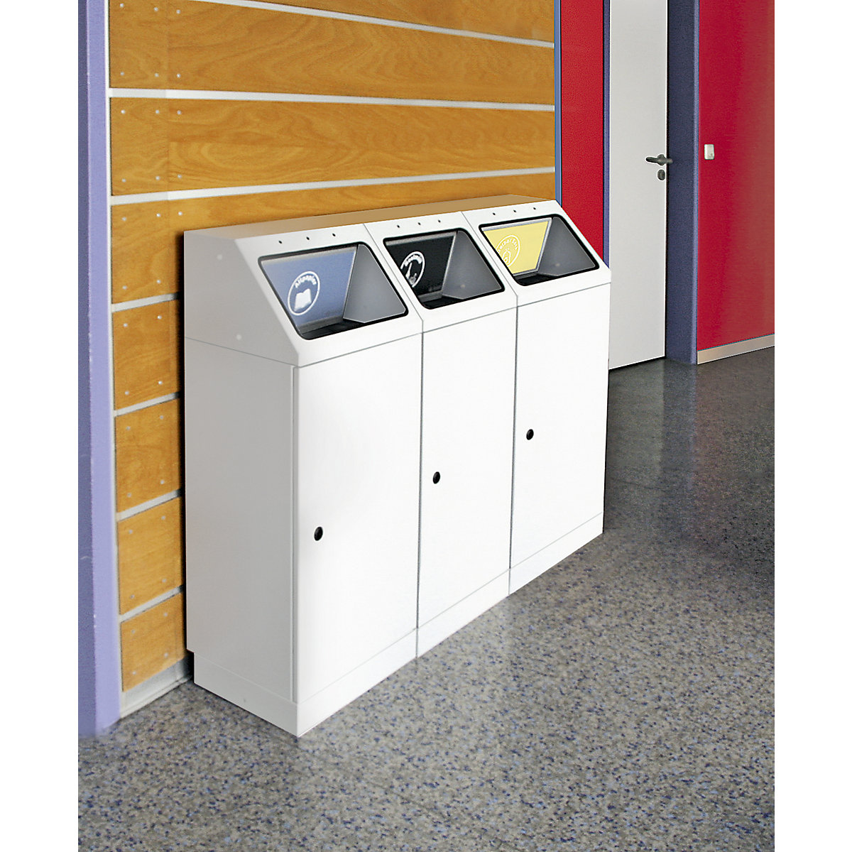 Coletor de materiais recicláveis, autoextintor (Imagem do produto 2)-1