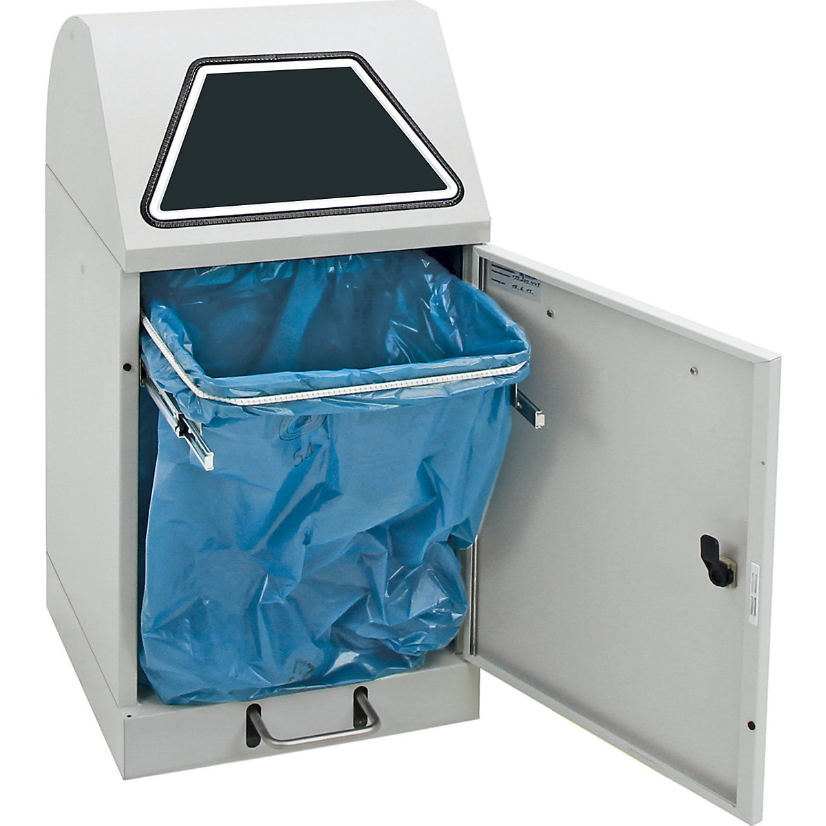 Coletor de materiais recicláveis com pedal (Imagem do produto 2)-1