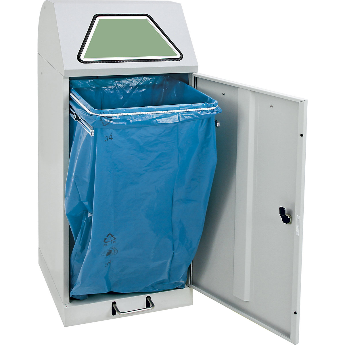 Coletor de materiais recicláveis com pedal (Imagem do produto 4)-3