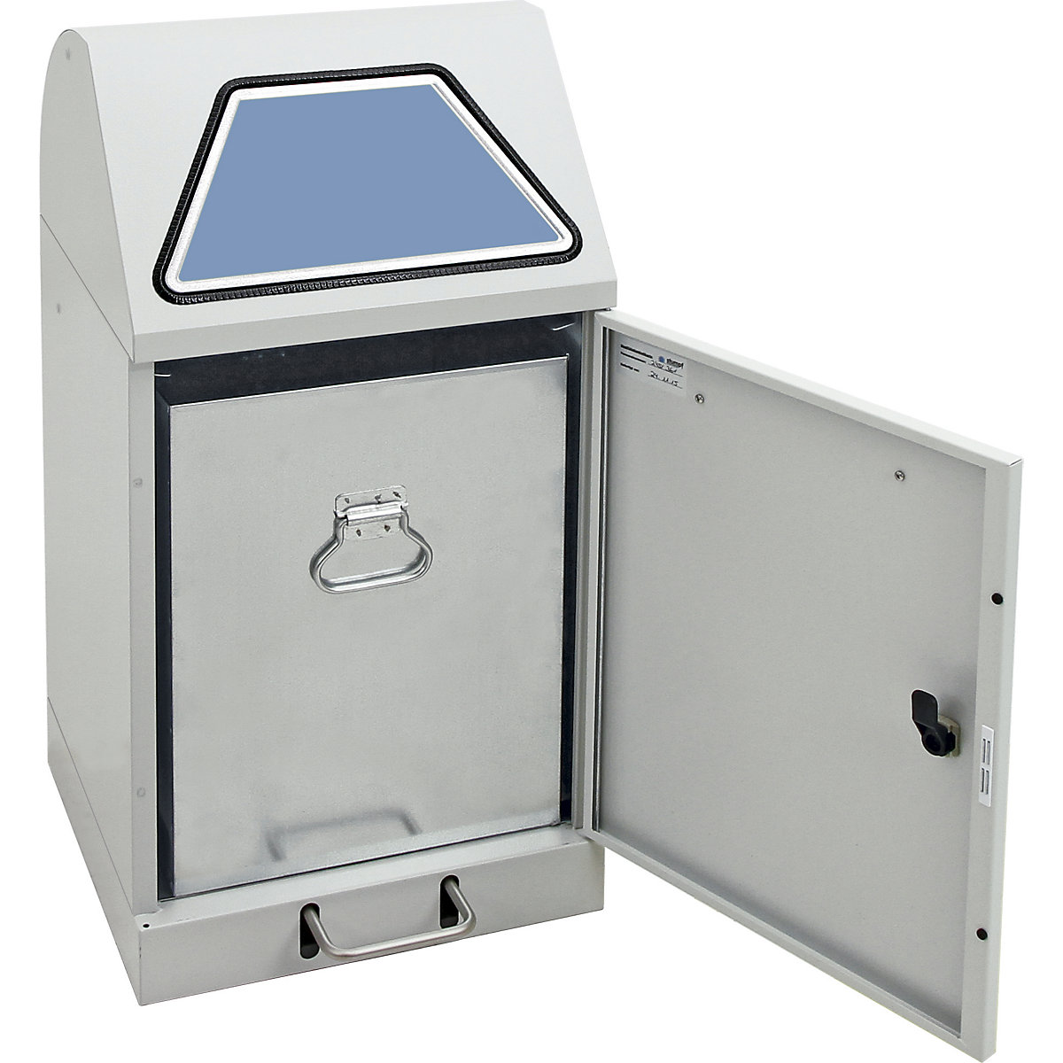 Coletor de materiais recicláveis com pedal (Imagem do produto 4)-3